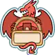 Dragon cards icon with timer
