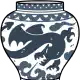 Dragon items hold dragon vase