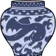 Dragon items night hold dragon vase