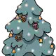 Festive tree middle