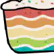 Rainbow cake whole 1791