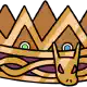 Dragon items crown on ground