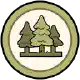 Guide icon forest