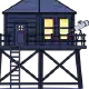 Lookout towers night 3