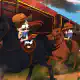 Dipper and Mabel riding horses